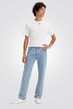 ג'ינס לגברים BUTTON FLY LIGHT STONE WAS 501