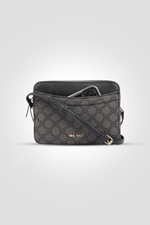 תיק צד לנשים בצבע אפור