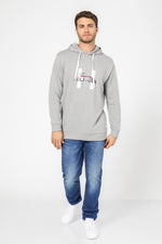 סווטשירט לגברים HEATHER בצבע אפור כהה