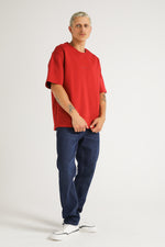 טישירט בגזרת אוברסייז עם הדפס | קנת קול