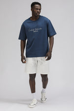 טישירט בגזרת אוברסייז עם הדפס | קנת קול