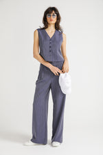 ווסט לנשים עם הדפס פסים | קנת קול