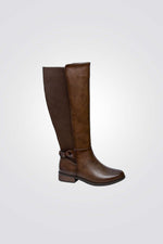 מגפיים גומי אחורי בצבע קפה