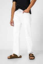 ג'ינס 501 לגברים בצבע לבן