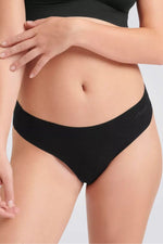 תחתוני חוטיני ZERO Modal 2.0 שחור