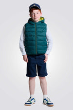 מעיל פוך בסגנון ווסט ללא שרוולים | אוקיידי