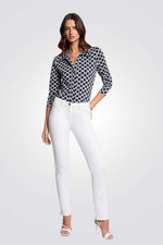 מכנסיים ארוכים גזרה ישרה