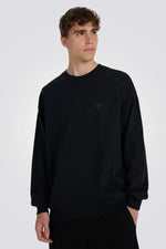 סווטשירט צווארון עגול French terry twill לגברים | 4F