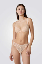 חזיית דמי מעוטרת תחרה | איתם