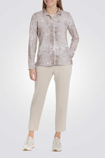 מכנסי נוחות 7/8 בצבע בז'