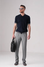 מכנסי סמי פורמל קלאסיים