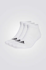 3 זוגות גרביים לבנים לגברים