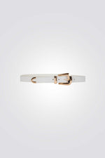 חגורה לנשים עם אפקט תנין | מורגן