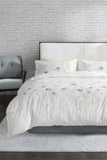 סט מצעים כותנה סאטן מיטת יחיד 90/200 ס"מ דגם SUMMER