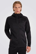 סוטטשירט אימונים עם קפוצ'ון לגברים | 4F