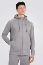 סווטשירט קפוצ'ון עם רוכסן לאימונים | 4F