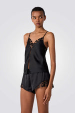 גופיית פיג'מה סאטן FRAGRANCE לנשים