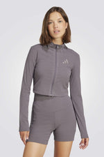 ג'קט אימונים All SZN Rib Cropped לנשים