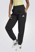 מכנסי טרנינג לנשים בצבע שחור