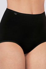 תחתונים 24/7 COTTON MAXI שחור