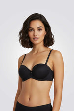 חזיית סטרפלס חלקה | גו אנדר