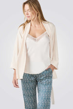 פיג'מת סאטן 3 חלקים NORIE לנשים | איתם