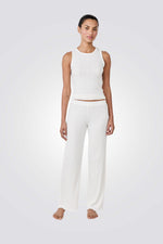 מכנסי פיג'מה בגזרה ישרה | איתם