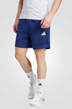 מכנסי טרנינג קצרים לגברים בצבע כחול