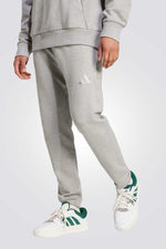 מכנסי טרנינג לגברים בצבע אפור