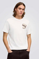 טישירט קצרה עם הדפס מעוצב לגברים | פומה