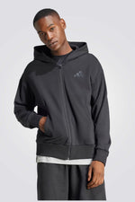 סווטשירט לגברים בצבע שחור