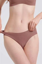 תחתוני חוטיני ZERO Modal 2.0 בצבע חום