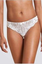 תחתוני תחרה טנגה SUCCESS בצבע לבן