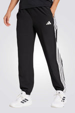 מכנסי טרנינג לנשים בצבע שחור