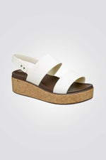 סנדלי פלטפורמה ברוקלין קורק לנשים Brooklyn Cork Low Wedge | קרוקס