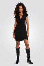 שמלת מידי לנשים בסגנון מעטפת | מורגן