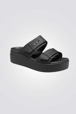 כפכפי פלטפורמה לנשים Brooklyn Low Wedge Sandal | קרוקס