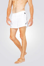 בגד ים לגברים SOLID-COVER-UP בצבע לבן