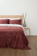 סט מצעים כותנה סאטן מיטה זוגית 160/200 ס"מ דגם VENICE