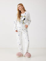 פיג'מת סנופי פלאפית לנשים | בוניטה דה מאס