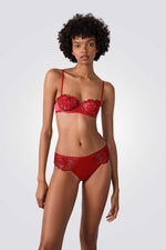 תחתוני היפסטר AMARYLLIS בצבע אדום