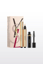 מארז איפור טוש הארה בגוון 02 + מסקרה LASH CLASH