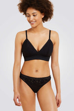 תחתונים ברזילאיים מבד תחרה YOUNG