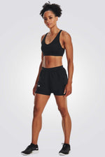 מכנסיים קצרים לנשים UA Fly-By Elite 2-in-1 Shorts בצבע שחור