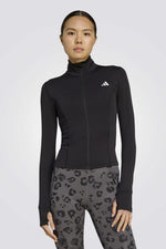 ג'קט ספורט צמוד Essentials zip-through jacket לנשים