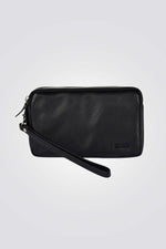 תיק פאוץ' 3 תאים בצבע שחור