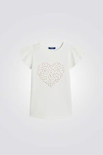 טישירט לילדות עם הדפס