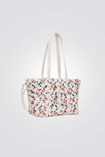 תיק כתף לנשים עם הדפס פרחוני | דזיגוואל