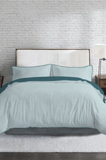 סט מצעים כותנה סאטן מיטה זוגית רחבה 180/200 ס"מ דגם MARINA