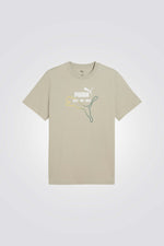 טישירט ממותגת קצרה לגברים | פומה